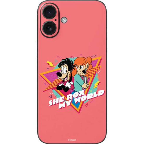 Disney She Rox My World iPhone 16 Plus Skin